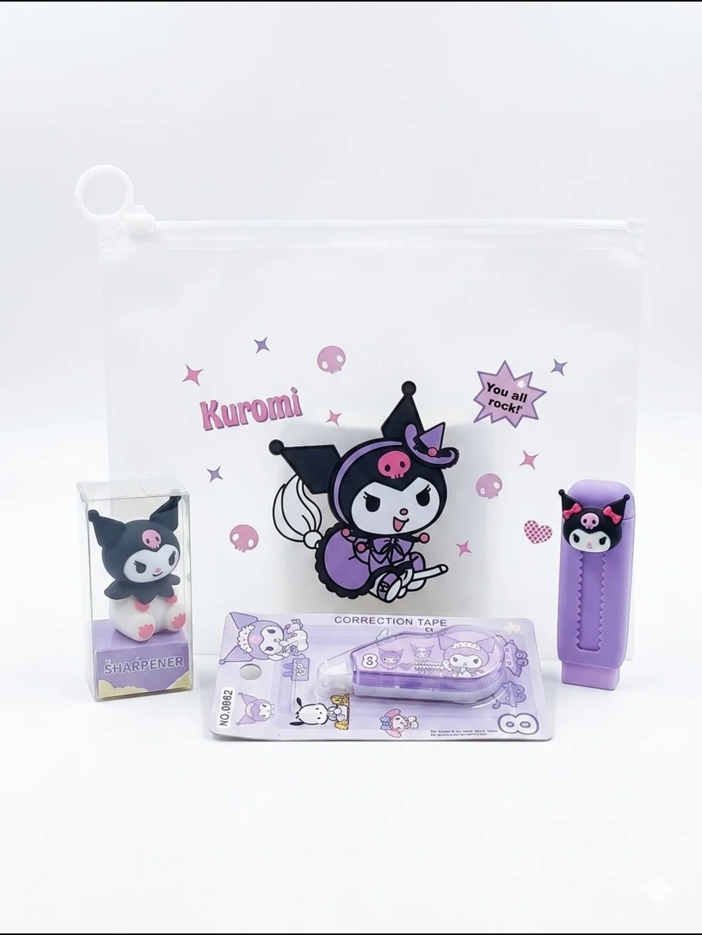 Hello Kitty & Friends -Kuromi Cute Stationary Set - Picture 1 of 1